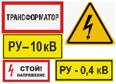Материалы для маркировки: термоусадочные трубки, маркировочные ленты, знаки безопасности